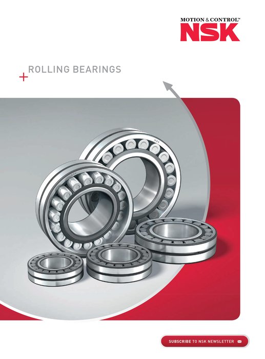 NSK updates rolling bearings catalogue